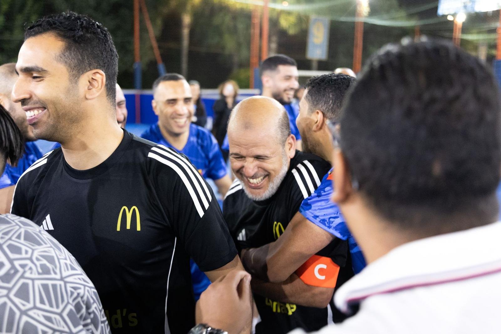 Fous rires entre joueurs McDonald's