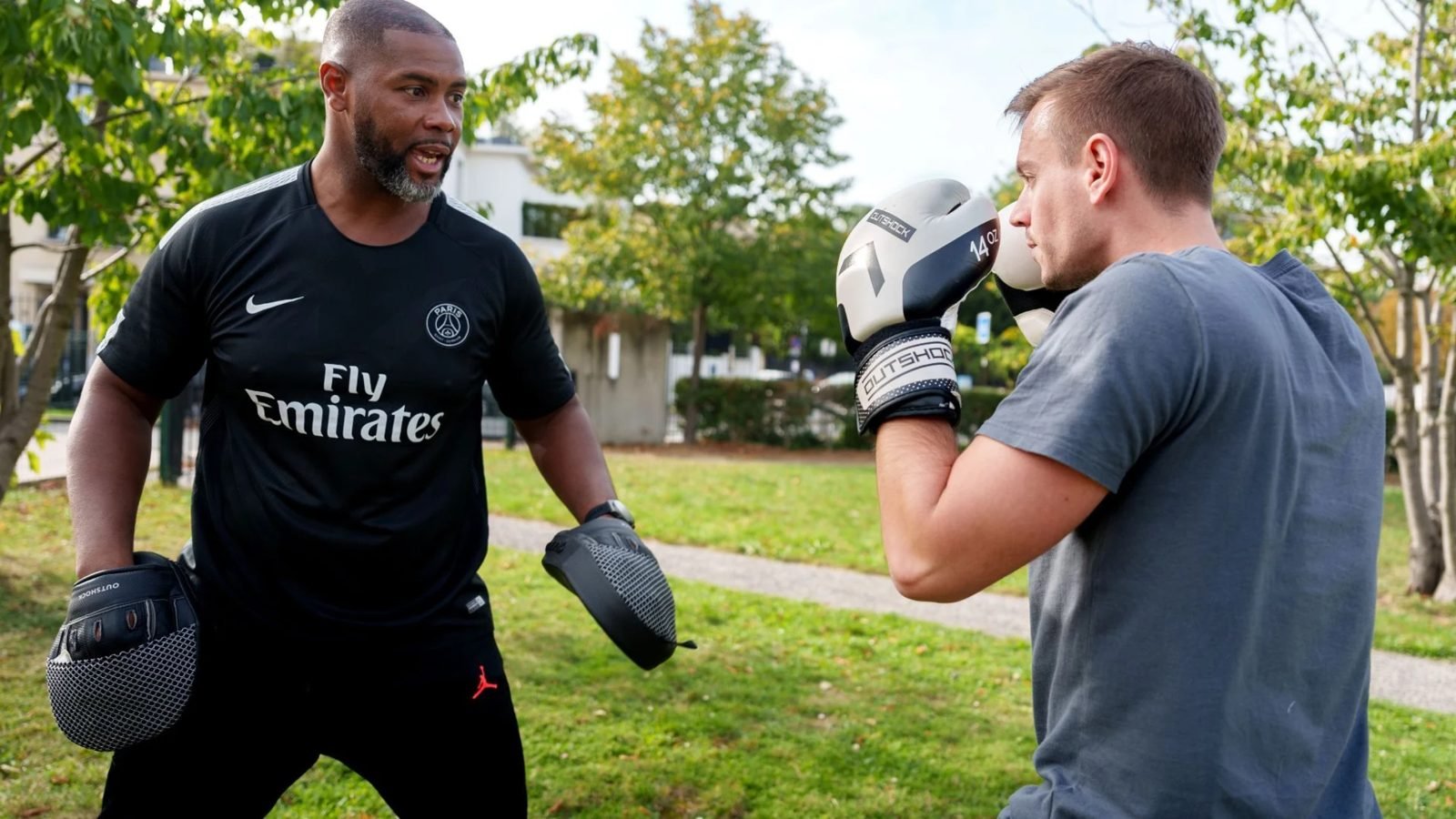 Atelier de boxe avec un coach